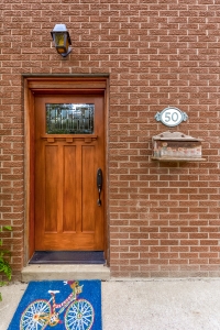 Front door - Historic Homes in Guelph 
